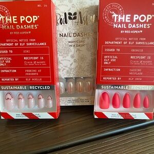 Nail Dashes, 3 sets. Brand new in boxes.